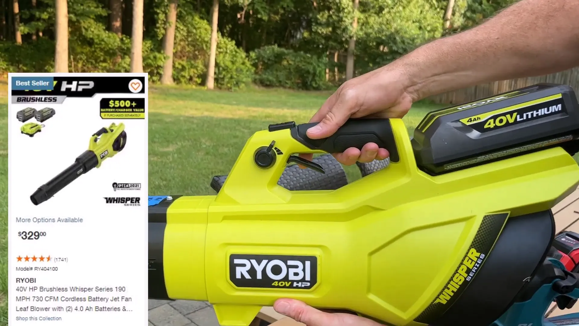 Ryobi sopladores de hojas